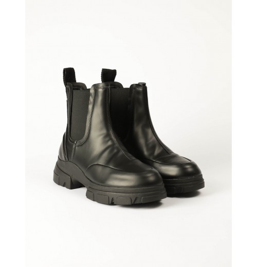 PU Stretch Combat Style Boot