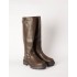 Knee High Buckle Detail Boot