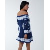 Bardot Tie Dye Tunic Dress