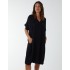 V Neck Long Tunic With Side Pockets