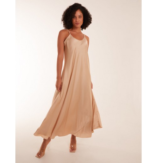 Satin Cami Maxi Dress